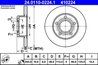 DISC FRANA ATE 24.0110-0224.1 - Compatibil cu AUDI, VW