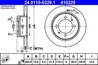 DISC FRANA ATE 24.0110-0229.1 - Compatibil cu MITSUBISHI, VOLVO