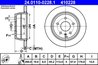 DISC FRANA ATE 24.0110-0228.1 - Compatibil cu MERCEDES-BENZ