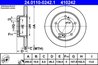 DISC FRANA ATE 24.0110-0242.1 - Compatibil cu SUZUKI