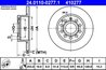 DISC FRANA ATE 24.0110-0277.1 - Compatibil cu AUDI, SEAT, SKODA, VW