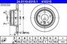 DISC FRANA ATE 24.0110-0315.1 - Compatibil cu BMW