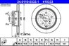 DISC FRANA ATE 24.0110-0333.1 - Compatibil cu TOYOTA