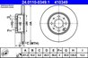 DISC FRANA ATE 24.0110-0349.1 - Compatibil cu ALFA ROMEO