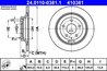 DISC FRANA ATE 24.0110-0381.1 - Compatibil cu MAZDA