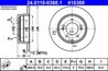 DISC FRANA ATE 24.0110-0388.1 - Compatibil cu HYUNDAI, KIA