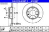 DISC FRANA ATE 24.0110-0397.1 - Compatibil cu PEUGEOT