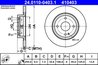DISC FRANA ATE 24.0110-0403.1 - Compatibil cu MAZDA