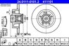 DISC FRANA ATE 24.0111-0101.2 - Compatibil cu RENAULT