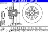 DISC FRANA ATE 24.0111-0148.2 - Compatibil cu RENAULT