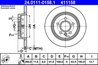 DISC FRANA ATE 24.0111-0158.1 - Compatibil cu FORD, VOLVO