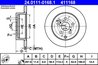 DISC FRANA ATE 24.0111-0168.1 - Compatibil cu TOYOTA