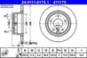 DISC FRANA ATE 24.0111-0175.1 - Compatibil cu BMW