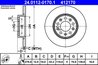 DISC FRANA ATE 24.0112-0170.1 - Compatibil cu ALFA ROMEO, FIAT, JEEP