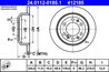 DISC FRANA ATE 24.0112-0185.1 - Compatibil cu KIA