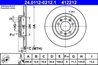 DISC FRANA ATE 24.0112-0212.1 - Compatibil cu CITROEN, DS, OPEL, PEUGEOT, TOYOTA, VAUXHALL