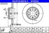 DISC FRANA ATE 24.0112-0214.1 - Compatibil cu JEEP