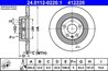 DISC FRANA ATE 24.0112-0220.1 - Compatibil cu VOLVO