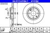 DISC FRANA ATE 24.0113-0184.1 - Compatibil cu CITROEN, PEUGEOT