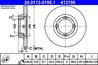 DISC FRANA ATE 24.0113-0195.1 - Compatibil cu CHEVROLET, DAEWOO