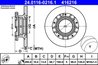 DISC FRANA ATE 24.0116-0216.1 - Compatibil cu FORD