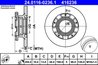 DISC FRANA ATE 24.0116-0236.1 - Compatibil cu FORD