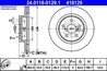 DISC FRANA ATE 24.0118-0129.1 - Compatibil cu TOYOTA