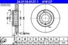 DISC FRANA ATE 24.0118-0137.1 - Compatibil cu SKODA, VW