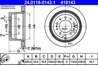 DISC FRANA ATE 24.0118-0143.1 - Compatibil cu LEXUS, TOYOTA