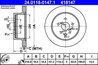 DISC FRANA ATE 24.0118-0147.1 - Compatibil cu LEXUS, TOYOTA