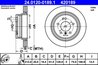 DISC FRANA ATE 24.0120-0189.1 - Compatibil cu BMW