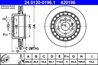 DISC FRANA ATE 24.0120-0196.1 - Compatibil cu SAAB