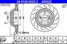Disc frana ATE 24.0120-0222.2