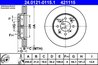 DISC FRANA ATE 24.0121-0115.1 - Compatibil cu HONDA