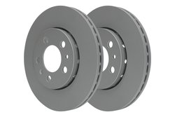 DISC FRANA ATE 24.0122-0151.1 - Compatibil cu AUDI, SEAT, SKODA, VW