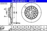 DISC FRANA ATE 24.0122-0212.1 - Compatibil cu AUDI, VW