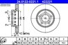 DISC FRANA ATE 24.0122-0221.1 - Compatibil cu AUDI, VW