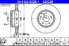 DISC FRANA ATE 24.0122-0228.1 - Compatibil cu CHRYSLER, MERCEDES-BENZ