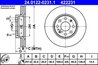 DISC FRANA ATE 24.0122-0231.1 - Compatibil cu FIAT, OPEL, VAUXHALL