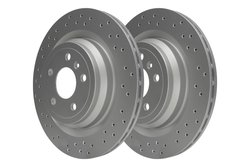 DISC FRANA ATE 24.0122-0287.1 - Compatibil cu MERCEDES-BENZ