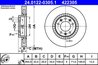 DISC FRANA ATE 24.0122-0305.1 - Compatibil cu CITROEN, OPEL, PEUGEOT, TOYOTA, VAUXHALL