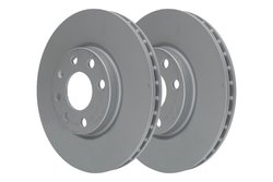 DISC FRANA ATE 24.0124-0166.1 - Compatibil cu OPEL, VAUXHALL
