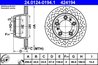 DISC FRANA ATE 24.0124-0194.1 - Compatibil cu PORSCHE