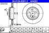 DISC FRANA ATE 24.0124-0201.2 - Compatibil cu BMW