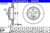 DISC FRANA ATE 24.0124-0219.2 - Compatibil cu BMW