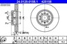 DISC FRANA ATE 24.0125-0158.1 - Compatibil cu AUDI, CUPRA, SEAT, SKODA, VW