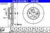 DISC FRANA ATE 24.0125-0189.1 - Compatibil cu HONDA