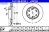 DISC FRANA ATE 24.0126-0109.1 - Compatibil cu FORD, NISSAN