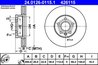 DISC FRANA ATE 24.0126-0115.1 - Compatibil cu FORD, SEAT, VW