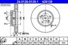 DISC FRANA ATE 24.0126-0139.1 - Compatibil cu TOYOTA